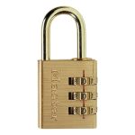 Λουκέτο μπρούτζινο 30mm με συνδυασμό, MASTERLOCK