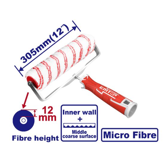 EMTOP ΡΟΛΟ ΒΑΦΗΣ ΕΣΩΤΕΡΙΚΗΣ ΧΡΗΣΗΣ 305MM/12" ECBH093051