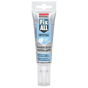 Fix All Crystal υπερδιάφανο σφραγιστικό συγκολλητικό 125ml