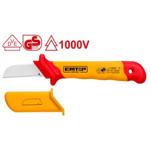 EMTOP ΜΑΧΑΙΡΙ ΑΠΟΓΥΜΝΩΣΗΣ ΚΑΛΩΔΙΩΝ ΙΣΙΟ 180mm 1000V VDE EICK1801