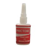 Κόλλα στιγμής 20gr γενικής χρήσης Factor υγρή κόλλα στιγμής Super Adhesive μικρού μεγέθους 20ml