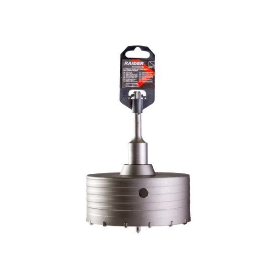 RAIDER Ποτηροκορώνα Φ130mm με κεντραδόρο SDS-plus 154817