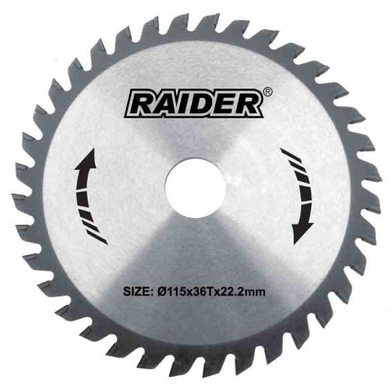 RAIDER Δίσκος κοπής ξύλου Φ25,4/Φ190/40Δόντια 163129