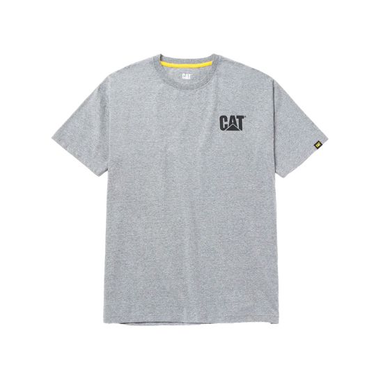 CAT Μπλουζάκι κοντομάνικο γκρι trademark tee XL W05324-004