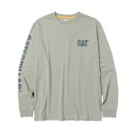 CAT Μπλουζάκι μακρυμάνικο trademark tee πράσινο M 1510034-16-5808