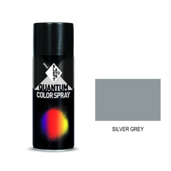Σπρέι γκρι "silver grey" Quantum RAL 7001 - 400ml