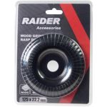 RAIDER Δίσκος λείανσης ξύλου κυρτός 125x22.2mm 140144