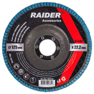 RAIDER Δίσκος φυλλαράκι Φ125 G120 164135