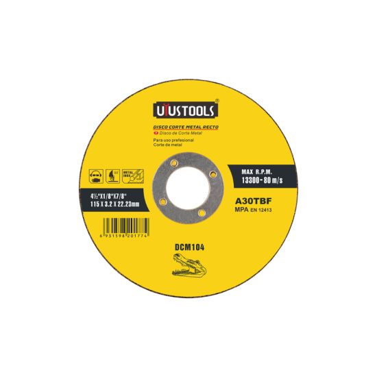 UYUSTOOLS ΔΙΣΚΟΣ ΚΟΠΗΣ ΜΕΤΑΛΛΟΥ 115Χ3.2Χ22.23mm DCM104