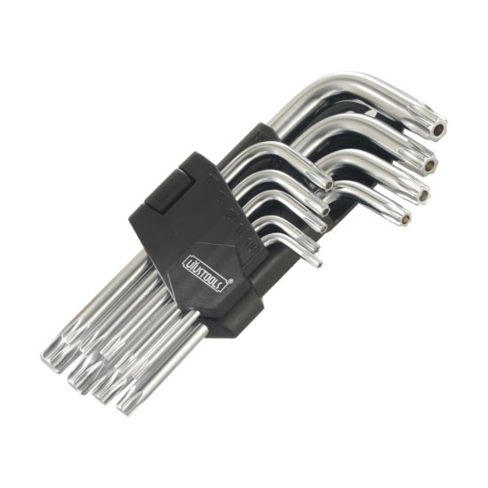 UYUSTOOLS ΣΕΤ 9ΤΜΧ ΚΛΕΙΔΙΑ TORX ΚΟΝΤΑ T10/T15/T20/T25/T27/T30/T40/T45/T50 DEC901