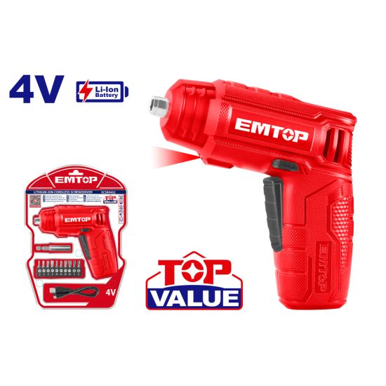 EMTOP ΚΑΤΣΑΒΙΔΙ ΜΠΑΤΑΡΙΑΣ 4V ECSR0402