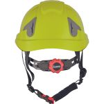 Κράνος εργοταξίου Alpinworker κίτρινο με ενσωματωμένα γυαλιά