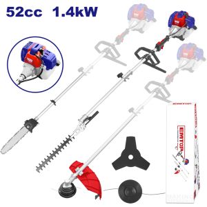 EMTOP ΕΠΕΚΤΕΙΝΟΜΕΝΟ ΠΟΛΥΜΗΧΑΝΗΜΑ ΚΗΠΟΥ ΒΕΝΖΙΝΗΣ ΜΕ 3 ΚΕΦΑΛΕΣ 52CC EGTC55211