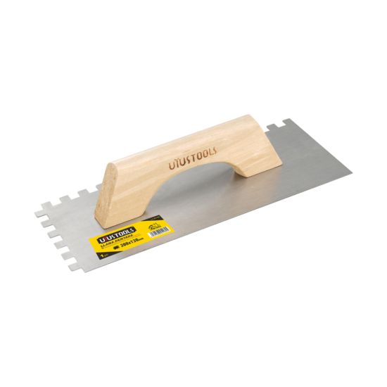 UYUSTOOLS ΣΠΑΤΟΥΛΑ ΠΛΑΚΑΔΩΝ ΟΔΟΝΤΩΤΗ 300X130mm LLD108