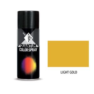 Σπρέι χρυσό μεταλλικό "light gold" Quantum RAL- 400ml