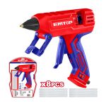 EMTOP ΠΙΣΤΟΛΙ ΘΕΡΜΟΚΟΛΛΗΣΗΣ 30(220)W ΜΕ 8 ΜΠΑΡΕΣ ΣΙΛΙΚΟΝΗΣ 150MM EGGU3001
