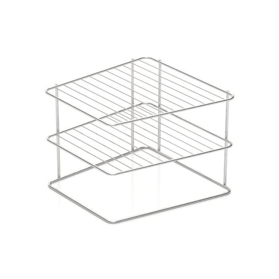 STARPLAST ΠΙΑΤΟΘΗΚΗ ΣΤΑΘΕΡΗ ΝΙΚΕΛ 25X25X19CΜ MK3183