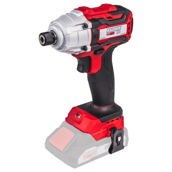 RAIDER R20 Solo Παλμικό κατσαβίδι μπαταρίας 20V 1/4'' 180Nm Brushless RDP-BCHID20 030142