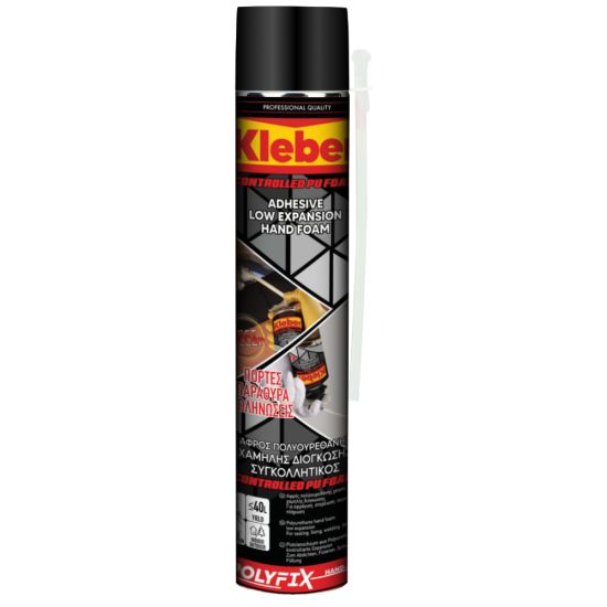 KLEBER POLYFIX ΑΦΡΟΣ ΠΟΛΥΟΥΡΕΘΑΝΗΣ ΧΑΜΗΛΗΣ ΔΙΟΓΚΩΣΗΣ Β3 ΧΕΙΡΟΣ 750ML CONTROLLED 4497