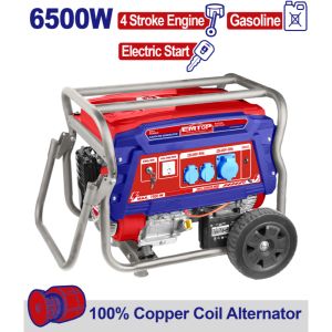 EMTOP ΓΕΝΝΗΤΡΙΑ ΒΕΝΖΙΝΗΣ ΤΕΤΡΑΧΡΟΝΗ  6,5KW, ΧΩΡΗΤΙΚΟΤΗΤΑ 420CC EGGRD6511