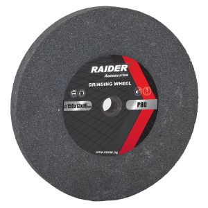 RAIDER Πέτρα λείανσης γκρι χοντρή Φ200 Ρ60 165123