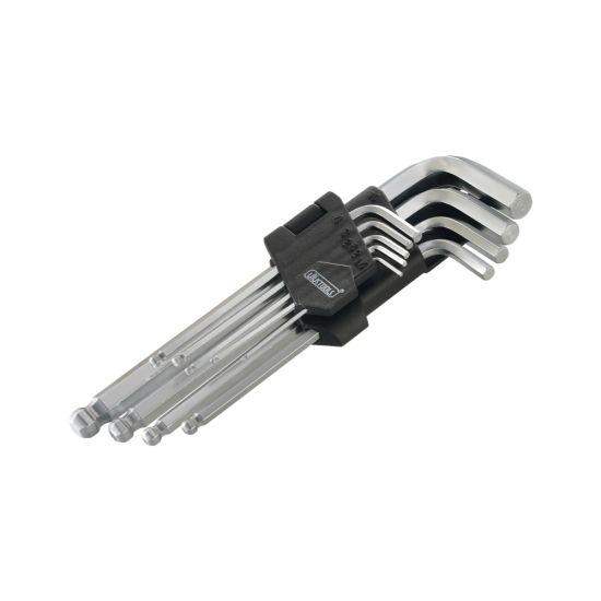 UYUSTOOLS ΣΕΤ 9ΤΜΧ ALLEN ΜΕΤΡΙΟ ΜΕ ΜΠΥΛΙΑ 1.5-10mm YAA902