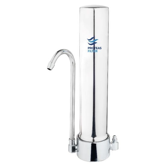 Φίλτρο άνω πάγκου Proteas slim line inox