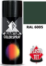Σπρέι πράσινο σκούρο "moss green" Quantum RAL 6005 - 400ml