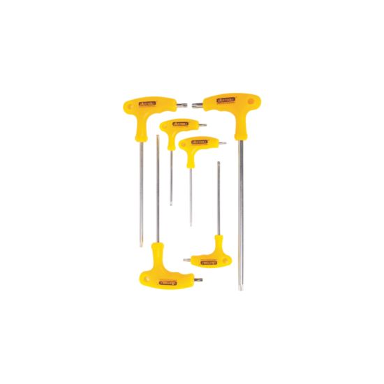 UYUSTOOLS ΣΕΤ 6ΤΜΧ ΚΛΕΙΔΙΑ TORX ΜΕ ΛΑΒΗ DEP604