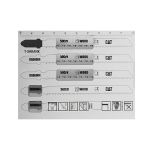 CAT Λάμα σέγας ξύλου 100mm T101BR σετ:5τεμ. DA06004