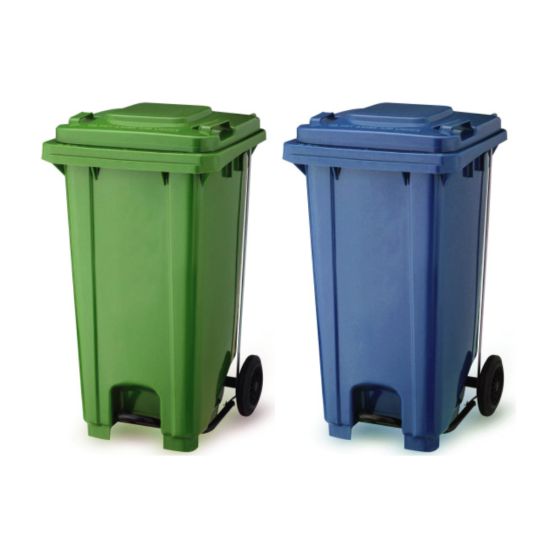 STARPLAST ΚΑΔΟΣ ΑΠΟΡΡΙΜΑΤΩΝ ΜΕ ΠΕΤΑΛ 120L MK9047