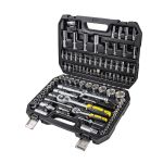 TOP MASTER Κασετίνα καρυδάκι 1/4'' & 1/2'' σετ 94τεμ 339205
