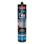 Τ-Rex Clear μονταζόκολλα νερού διάφανη 310ml