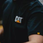 CAT Μπλουζάκι κοντομάνικο μαύρο trademark tee S W05324-016