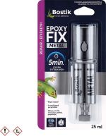 Κόλλα μετάλλων 2 συστατικών 25ml Epoxy Fix Metal
