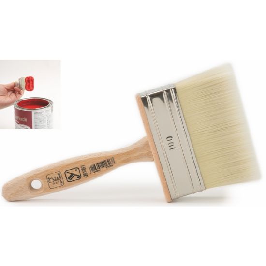 Πινέλα ιταλίας Performa 428 υπέρδιπλα επαγγελματικά λευκή τρίχα Νο75