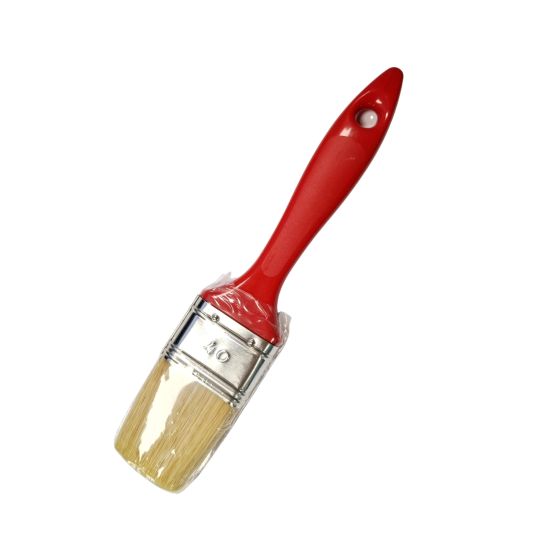 Πινέλα ιταλίας S2000 μονά επαγγελματικά λευκή τρίχα Νο40 – 1,5″