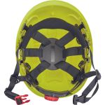 Κράνος εργοταξίου Alpinworker κίτρινο με ενσωματωμένα γυαλιά
