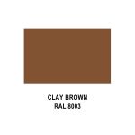 Σπρέι καφέ ανοιχτό γυαλιστερό "clay brown" Quantum RAL 8003 - 400ml