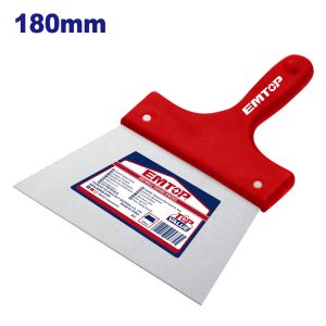 EMTOP ΣΠΑΤΟΥΛΑ ΓΥΨΟΣΑΝΙΔΑΣ ΜΕ ΠΛΑΣΤΙΚΗ ΛΑΒΗ 180MM EMPT5318
