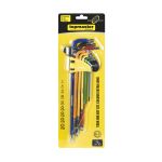 TOP MASTER Torx σετ 9τεμ CR-V πλαστική θήκη μεγάλο μέγεθος πολύχρωμα 390174