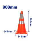 EMTOP ΚΩΝΟΣ ΣΗΜΑΝΣΗΣ PVC 90CM EMYJ1A90