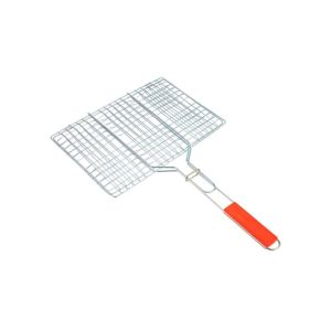 STARPLAST ΣΧΑΡΑ INOX ΜΕ ΞΥΛΙΝΗ ΛΑΒΗ 30x40cm MK5377