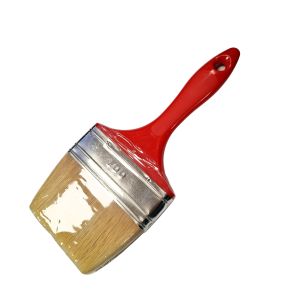 Πινέλα ιταλίας S2000 μονά επαγγελματικά λευκή τρίχα Νο100 – 4″