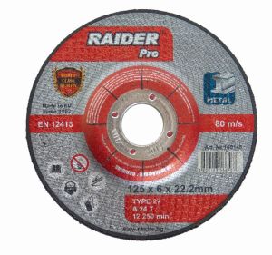 RAIDER Τροχός λείανσης Pro 180*6*22.2mm 160146