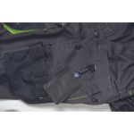 ΒΕΡΜΟΥΔΑ ΕΡΓΑΣΙΑΣ GREENDALE ΑΝΘΡΑΚΙ/ΛΑΙΜ 65%poly-35%cott, 270 g/m² No 64/3XL