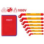 EMTOP ΣΕΤ ΠΟΛΥΓΩΝΑ ΣΠΑΣΤΑ 1000V VDE 7 ΤΕΜ EKISPA0702
