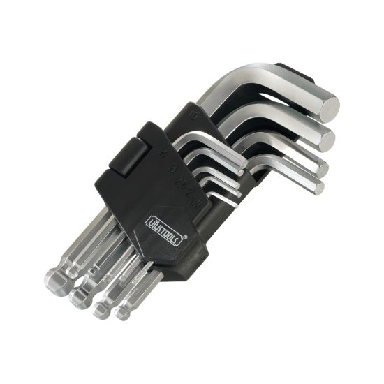 UYUSTOOLS ΣΕΤ 9ΤΜΧ ALLEN ΚΟΝΤΟ ΜΕ ΜΠΥΛΙΑ 1.5-10mm YAA901