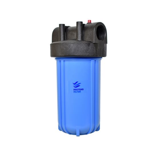 Φιλτροθήκη Big Blue 10″ - 1 1/2″ με πλαστικό σπείρωμα