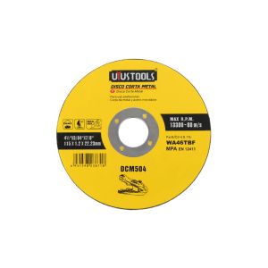 UYUSTOOLS ΔΙΣΚΟΣ ΚΟΠΗΣ ΑΝΟΞΕΙΔΩΤΩΝ ΜΕΤΑΛΛΩΝ 125X1.2X22.23mm DCM505